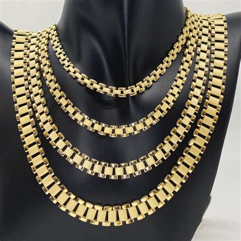 rolex gold chain prices|10k gold Rolex chains.